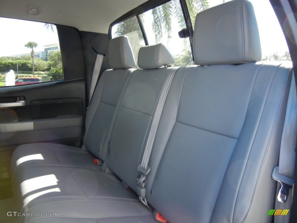 Graphite Gray Interior 2008 Toyota Tundra Limited Double Cab Photo #55598035