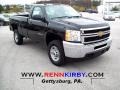 Black - Silverado 2500HD Work Truck Regular Cab 4x4 Photo No. 1