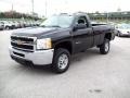 Black 2012 Chevrolet Silverado 2500HD Work Truck Regular Cab 4x4 Exterior