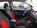 Dark Slate Gray/Red 2008 Dodge Caliber SXT Interior Color