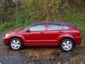 Inferno Red Crystal Pearl 2008 Dodge Caliber SXT Exterior