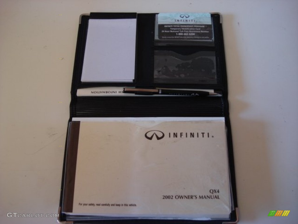 2002 Infiniti QX4 Standard QX4 Model Books/Manuals Photo #55599589