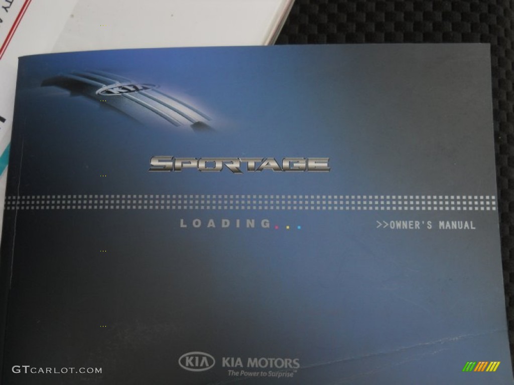 2009 Kia Sportage EX V6 Books/Manuals Photos