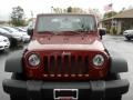 2008 Red Rock Crystal Pearl Jeep Wrangler X 4x4  photo #14