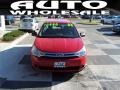 2008 Vermillion Red Ford Focus SE Coupe  photo #2