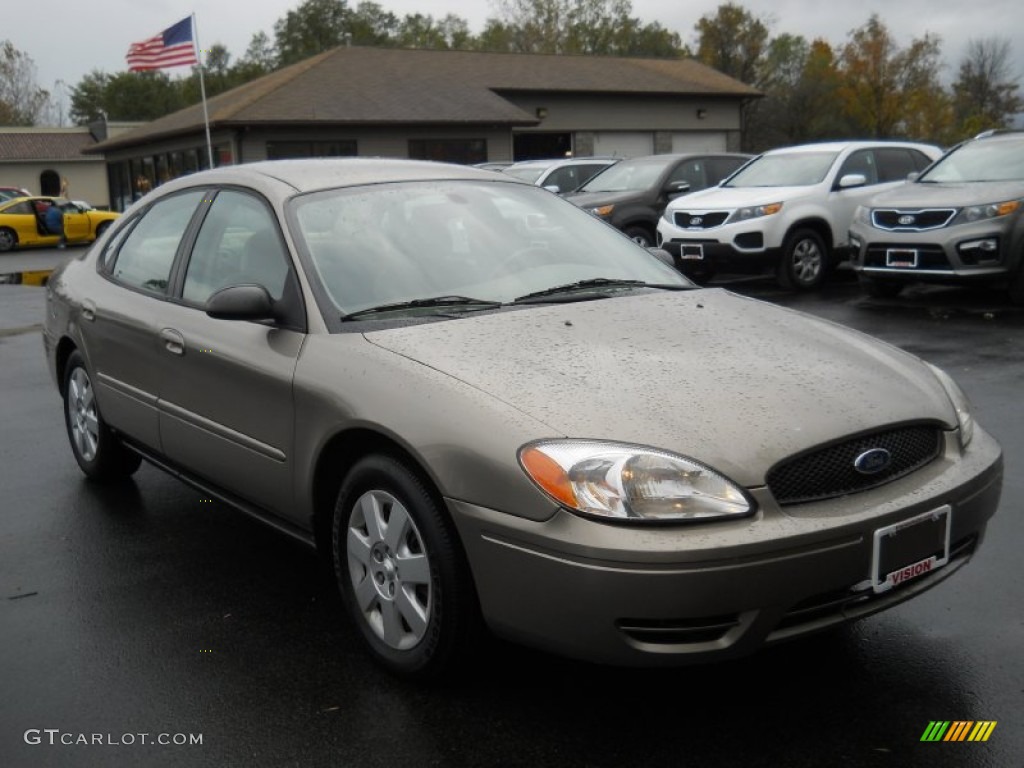 2005 Taurus SE - Arizona Beige Metallic / Medium/Dark Pebble photo #15