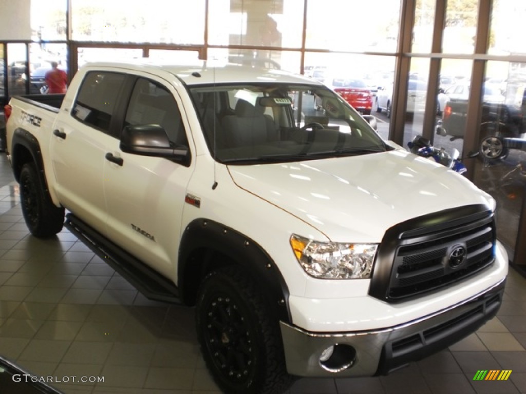 2012 Tundra T-Force 2.0 Limited Edition CrewMax 4x4 - Super White / Graphite photo #9