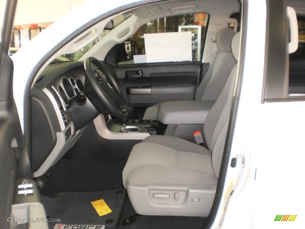 Graphite Interior 2012 Toyota Tundra T-Force 2.0 Limited Edition CrewMax 4x4 Photo #55601890