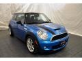 2007 Laser Blue Metallic Mini Cooper S Hardtop  photo #12