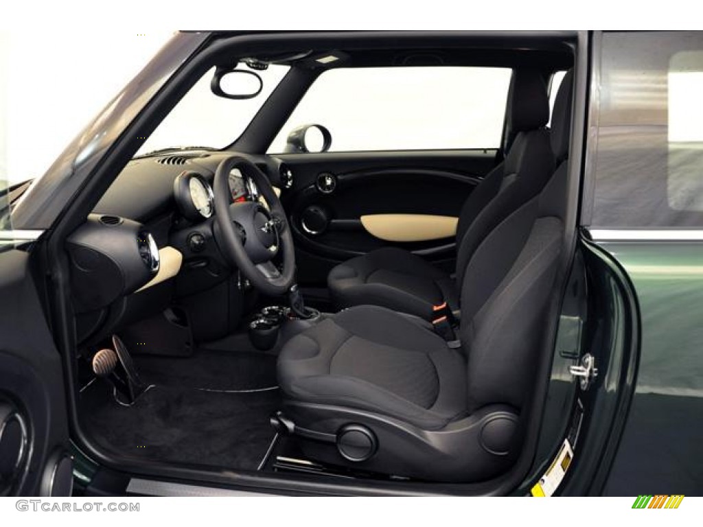 Carbon Black Interior 2012 Mini Cooper S Hardtop Photo #55602304