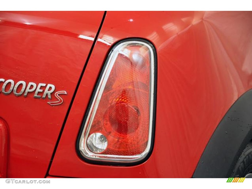 2007 Cooper S Convertible - Chili Red / Carbon Black/Carbon Black photo #3