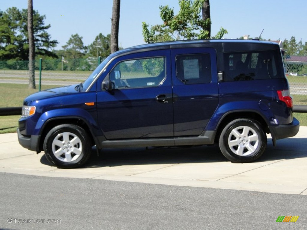 Royal Blue Pearl 2010 Honda Element EX Exterior Photo #55604500