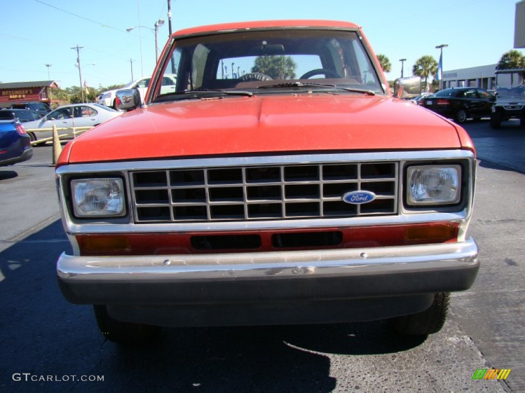 Medium Dark Fire Red 1986 Ford Bronco II XLT 4x4 Exterior Photo #55605447