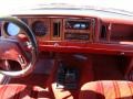 Red 1986 Ford Bronco II XLT 4x4 Dashboard