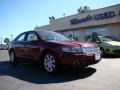 2007 Vivid Red Metallic Lincoln MKZ AWD Sedan  photo #2