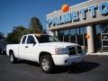 2006 Bright White Dodge Dakota SLT Club Cab  photo #2