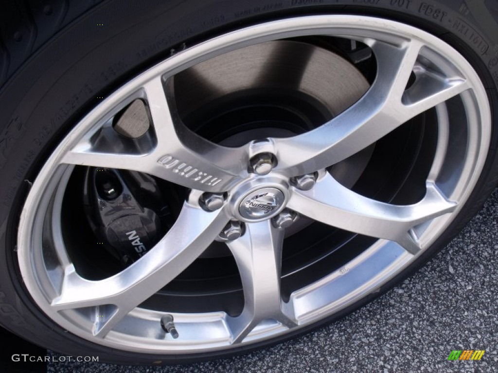 2010 Nissan 370Z NISMO Coupe Wheel Photo #55607275