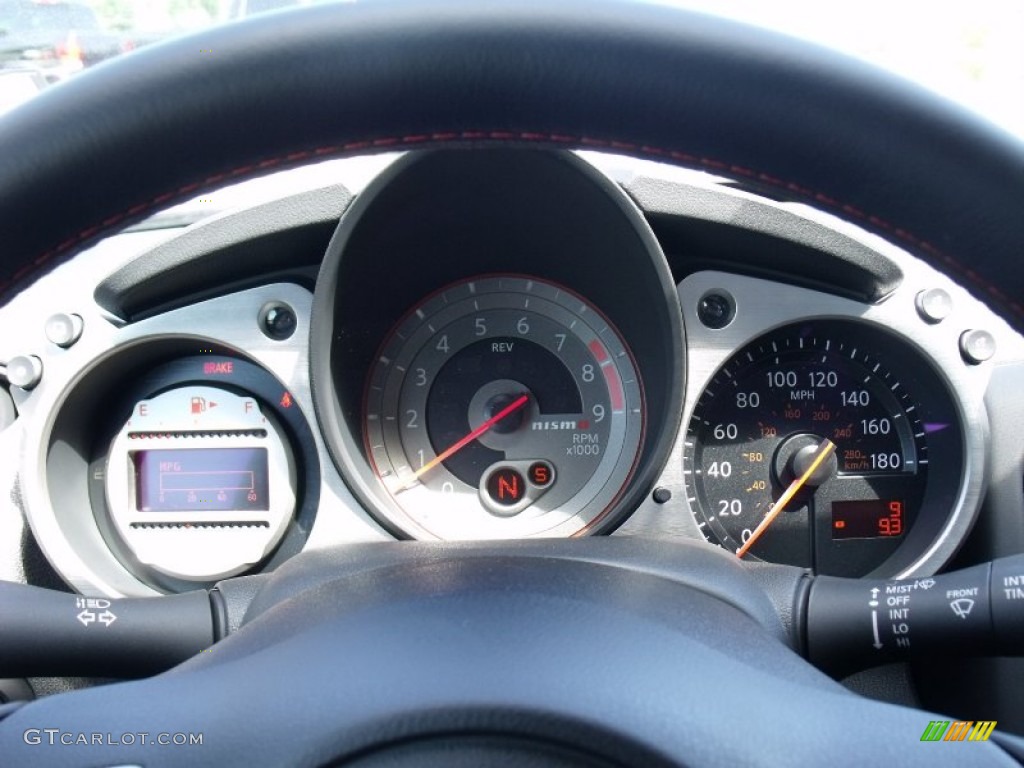 2010 Nissan 370Z NISMO Coupe Gauges Photo #55607332