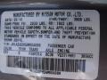 K51: Platinum Graphite 2010 Nissan 370Z NISMO Coupe Color Code