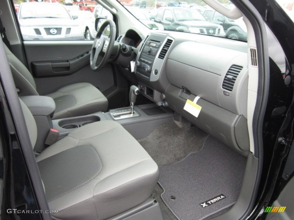 Gray Interior 2012 Nissan Xterra S 4x4 Photo #55607425