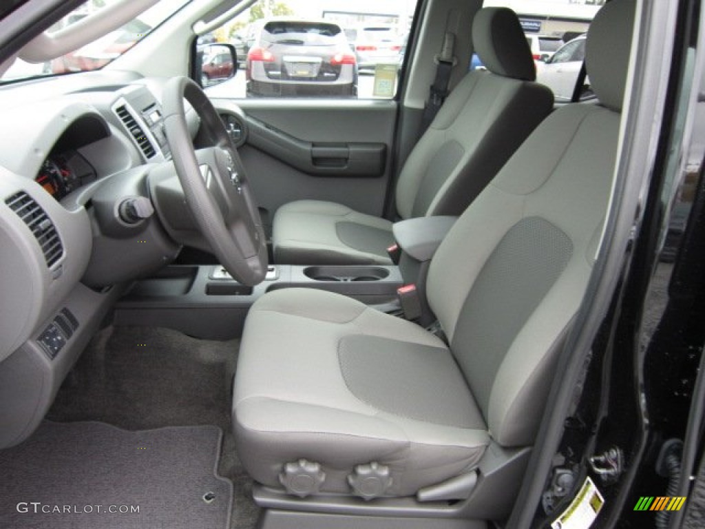 Gray Interior 2012 Nissan Xterra S 4x4 Photo #55607476