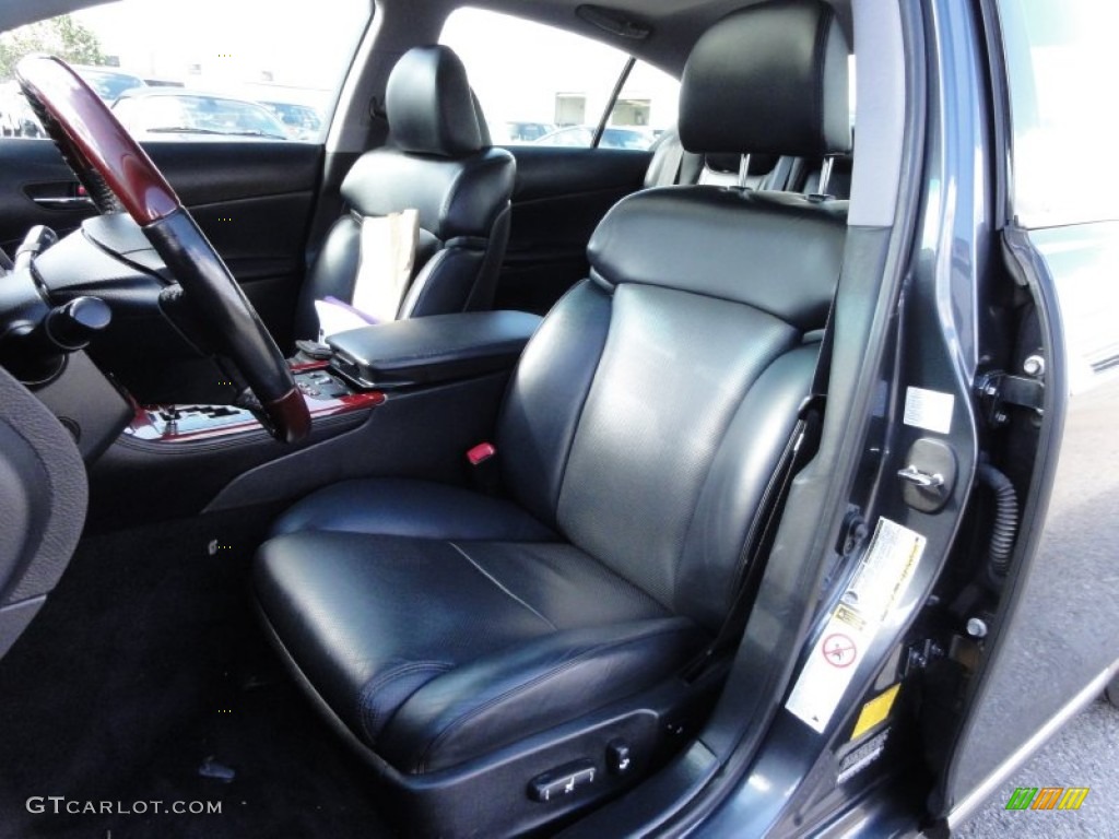 Black Interior 2006 Lexus GS 300 AWD Photo #55607482