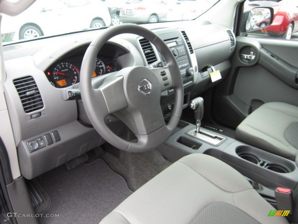 Gray Interior 2012 Nissan Xterra S 4x4 Photo #55607485