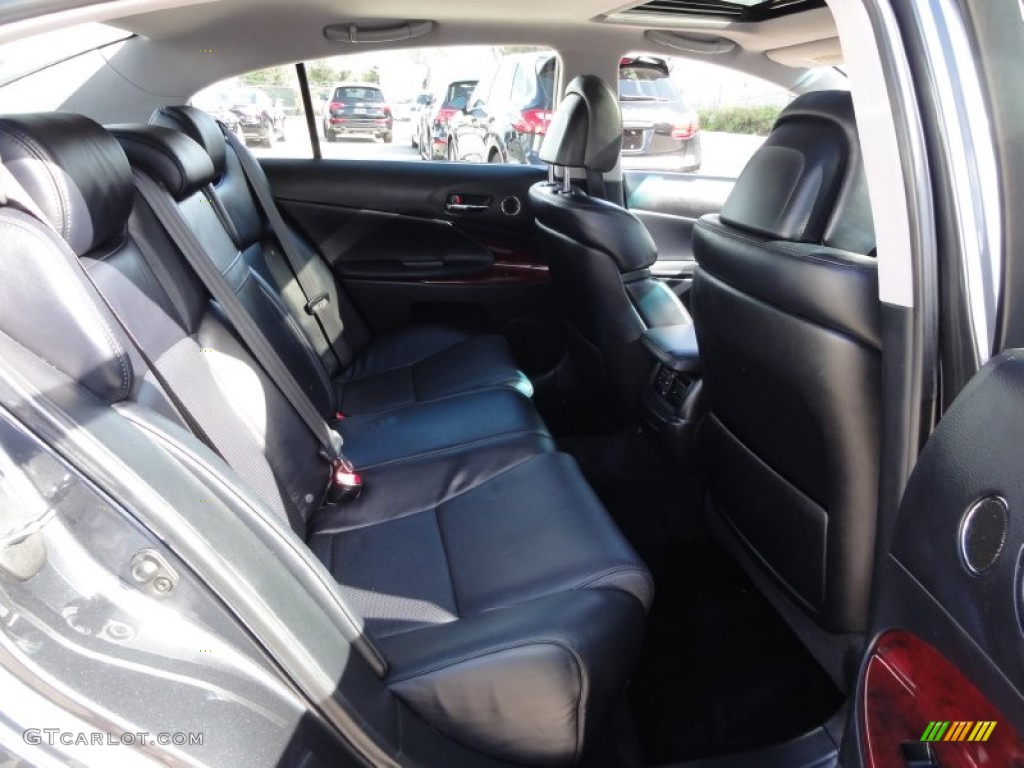 Black Interior 2006 Lexus GS 300 AWD Photo #55607551