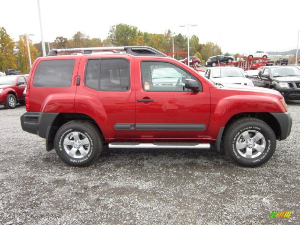 Lava Red 2012 Nissan Xterra S 4x4 Exterior Photo #55607761