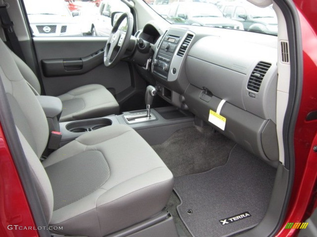 Gray Interior 2012 Nissan Xterra S 4x4 Photo #55607779