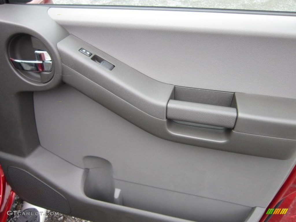 2012 Nissan Xterra S 4x4 Gray Door Panel Photo #55607788