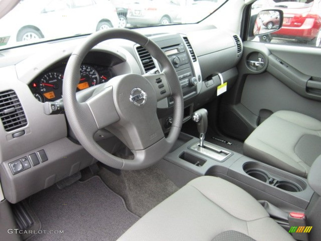 Gray Interior 2012 Nissan Xterra S 4x4 Photo #55607845