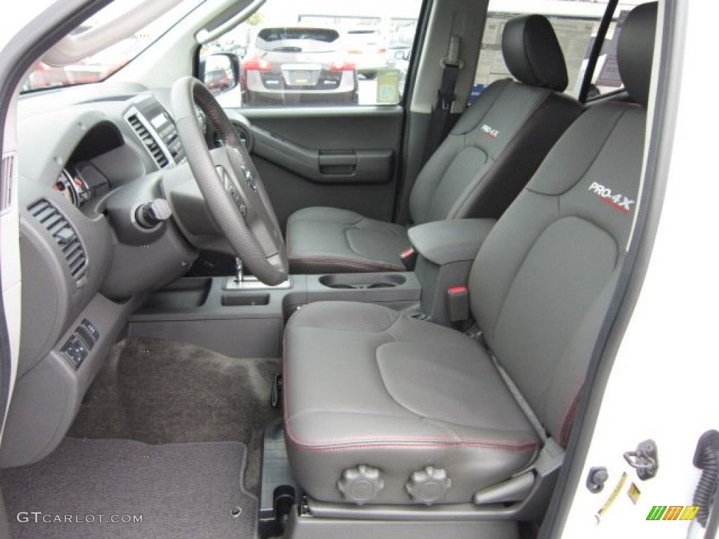 Pro 4X Gray/Steel Interior 2012 Nissan Xterra Pro-4X 4x4 Photo #55608016