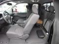Graphite 2012 Nissan Frontier SV V6 King Cab 4x4 Interior Color