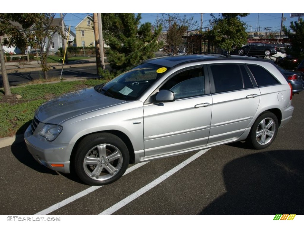 2008 Pacifica Touring - Bright Silver Metallic / Dark Khaki/Light Graystone photo #1