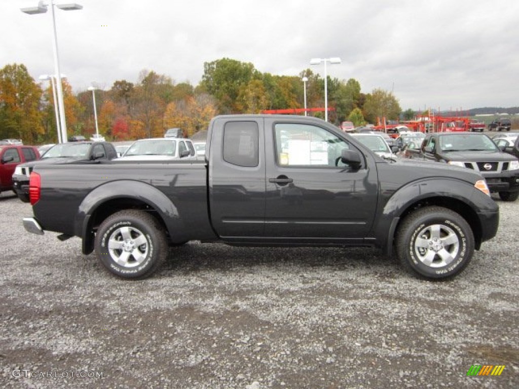 Night Armor Metallic 2012 Nissan Frontier SV V6 King Cab 4x4 Exterior Photo #55608499