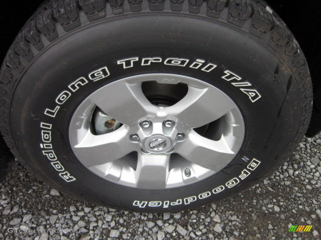 2012 Nissan Frontier SV Crew Cab 4x4 Wheel Photo #55608691