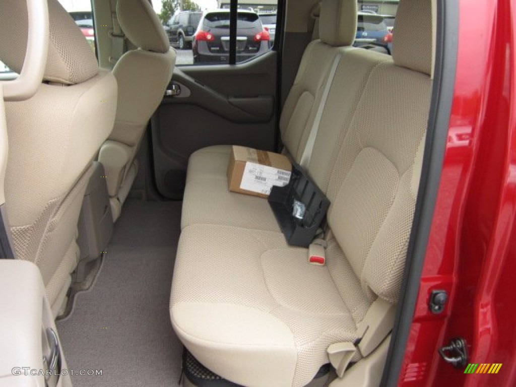 2012 Frontier SV Crew Cab 4x4 - Red Brick / Beige photo #14