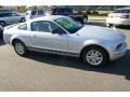 2006 Satin Silver Metallic Ford Mustang V6 Deluxe Coupe  photo #3