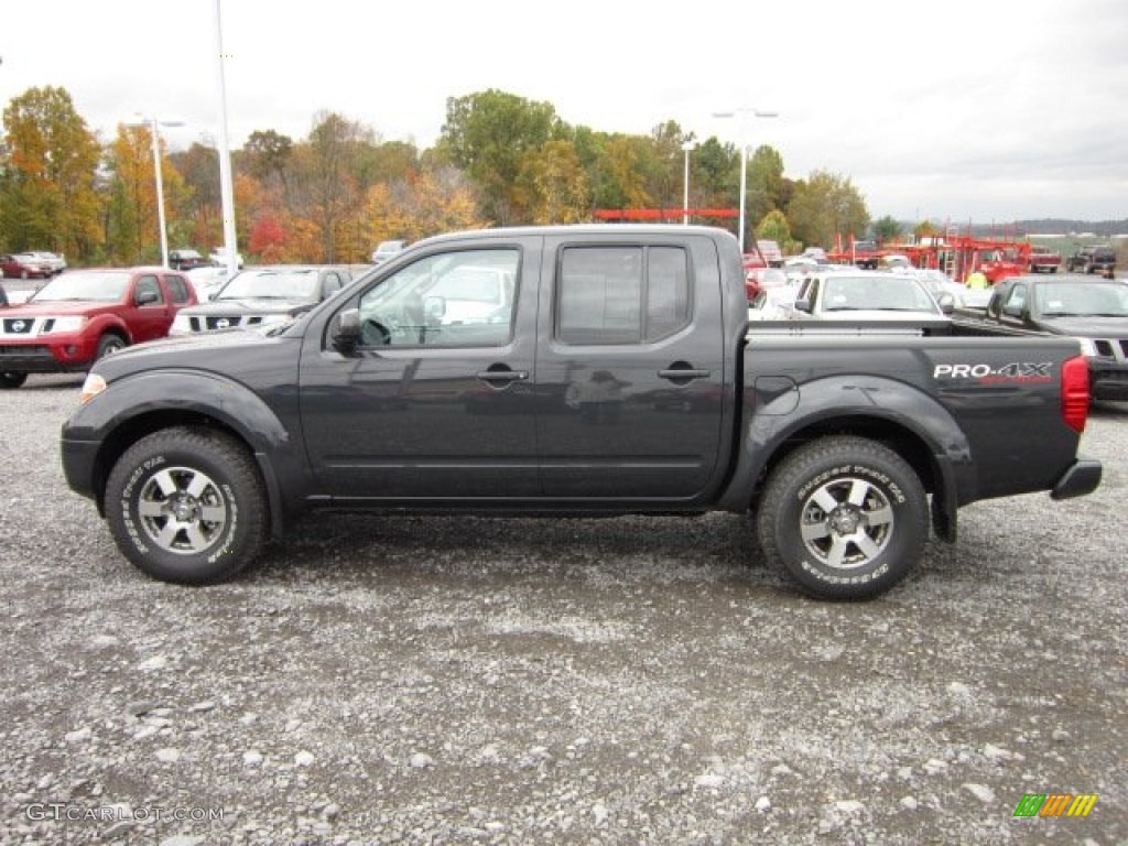 Night Armor Metallic 2012 Nissan Frontier Pro-4X Crew Cab 4x4 Exterior Photo #55609000