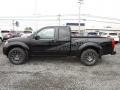 2012 Super Black Nissan Frontier SV Sport Appearance King Cab 4x4  photo #4