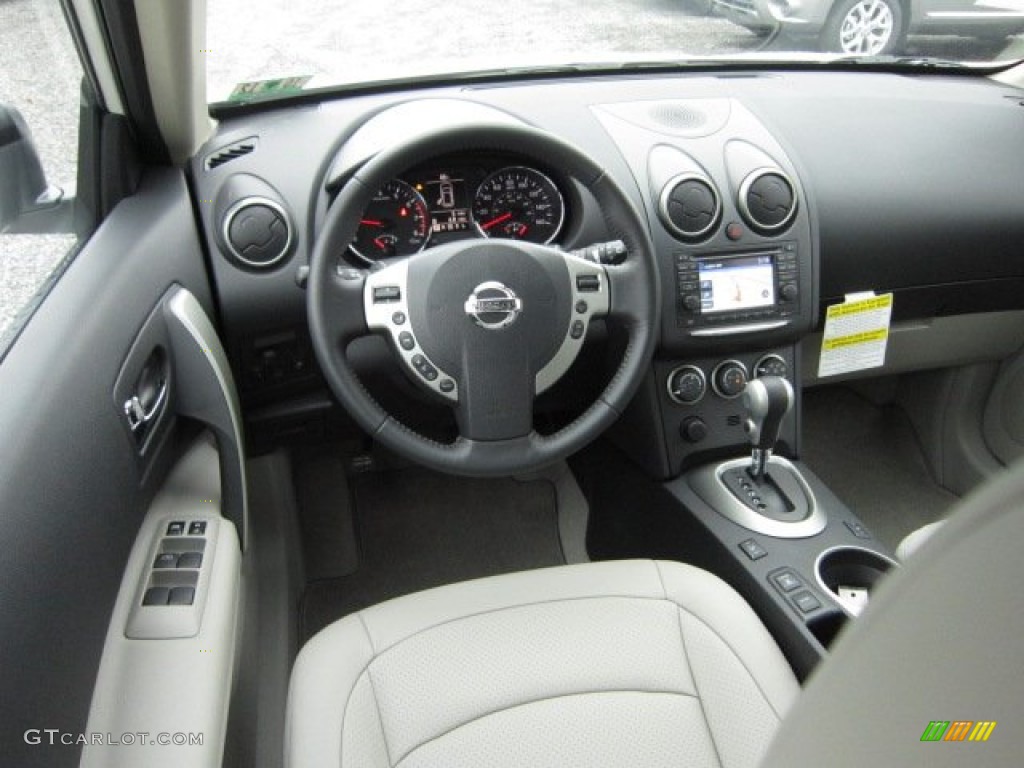 Gray Interior 2012 Nissan Rogue SL AWD Photo #55609453