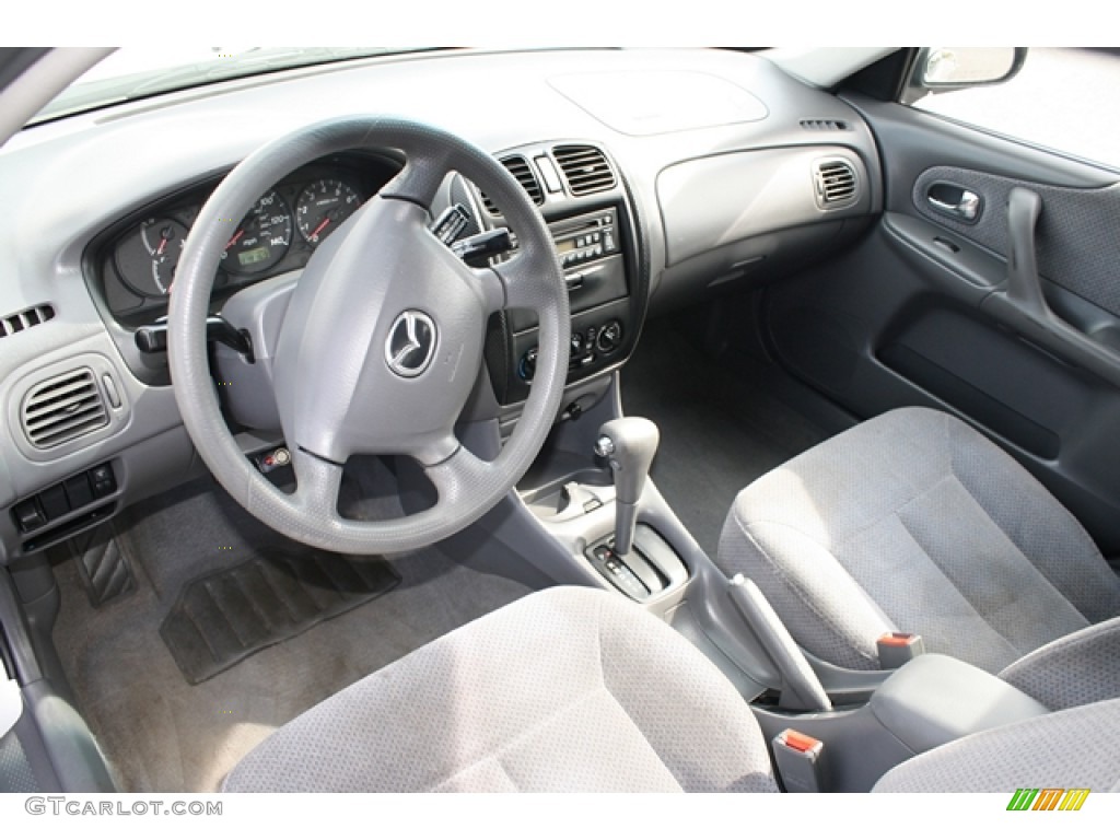 Gray Interior 2000 Mazda Protege DX Photo #55609693 Gray Interior 2000 Mazda Protege DX Photo #55609693