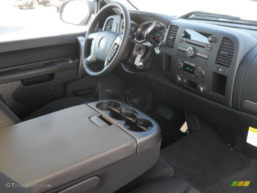 2012 Silverado 1500 LT Extended Cab - Summit White / Ebony photo #19