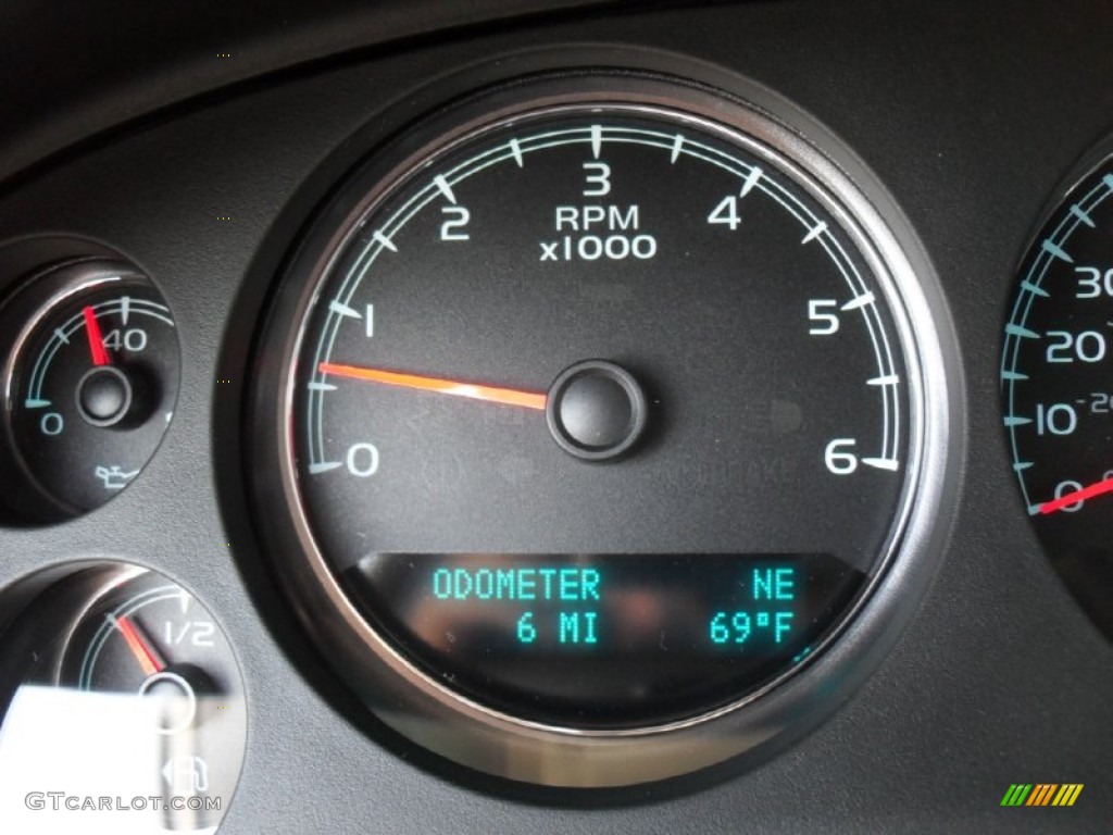 2012 Tahoe LTZ 4x4 - Silver Ice Metallic / Light Titanium/Dark Titanium photo #14