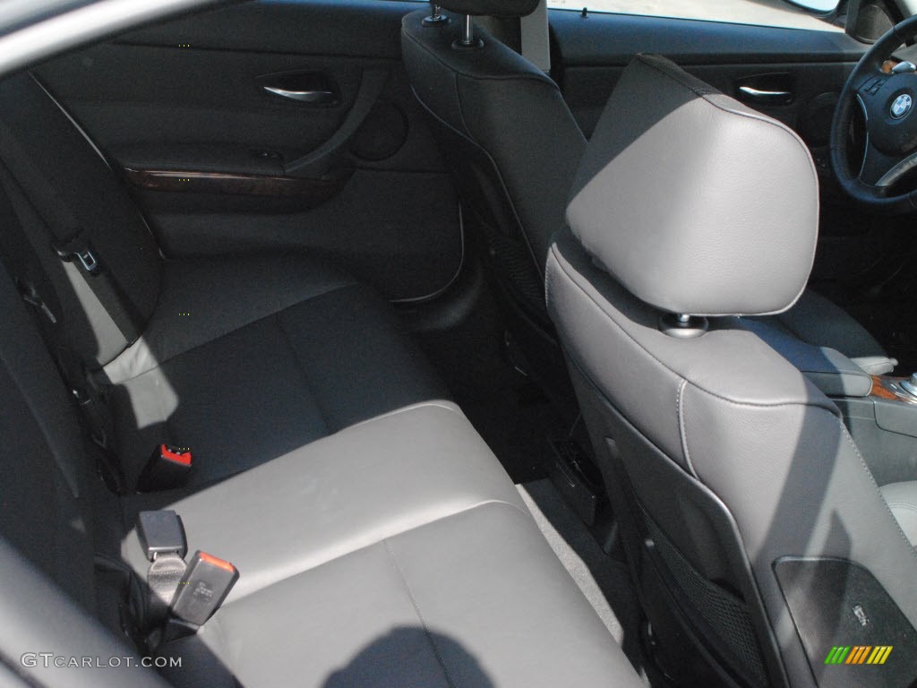 2008 3 Series 335i Sedan - Titanium Silver Metallic / Black photo #6