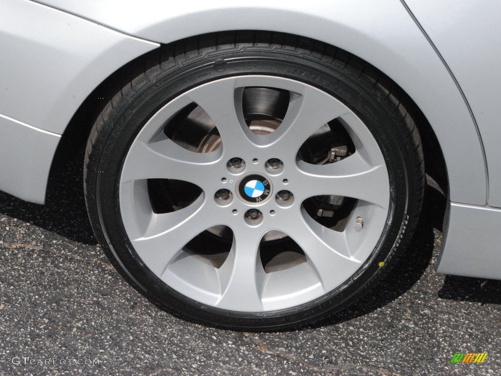 2008 3 Series 335i Sedan - Titanium Silver Metallic / Black photo #8
