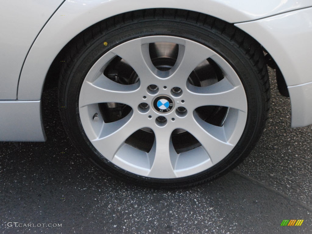 2008 3 Series 335i Sedan - Titanium Silver Metallic / Black photo #13