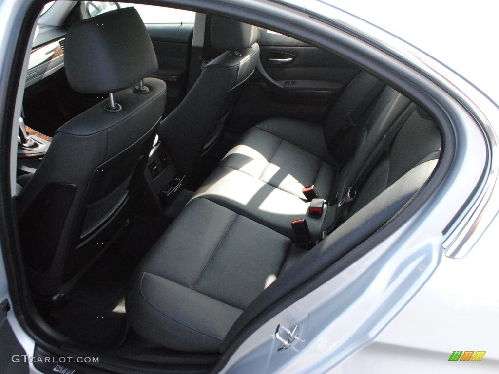 2008 3 Series 335i Sedan - Titanium Silver Metallic / Black photo #14