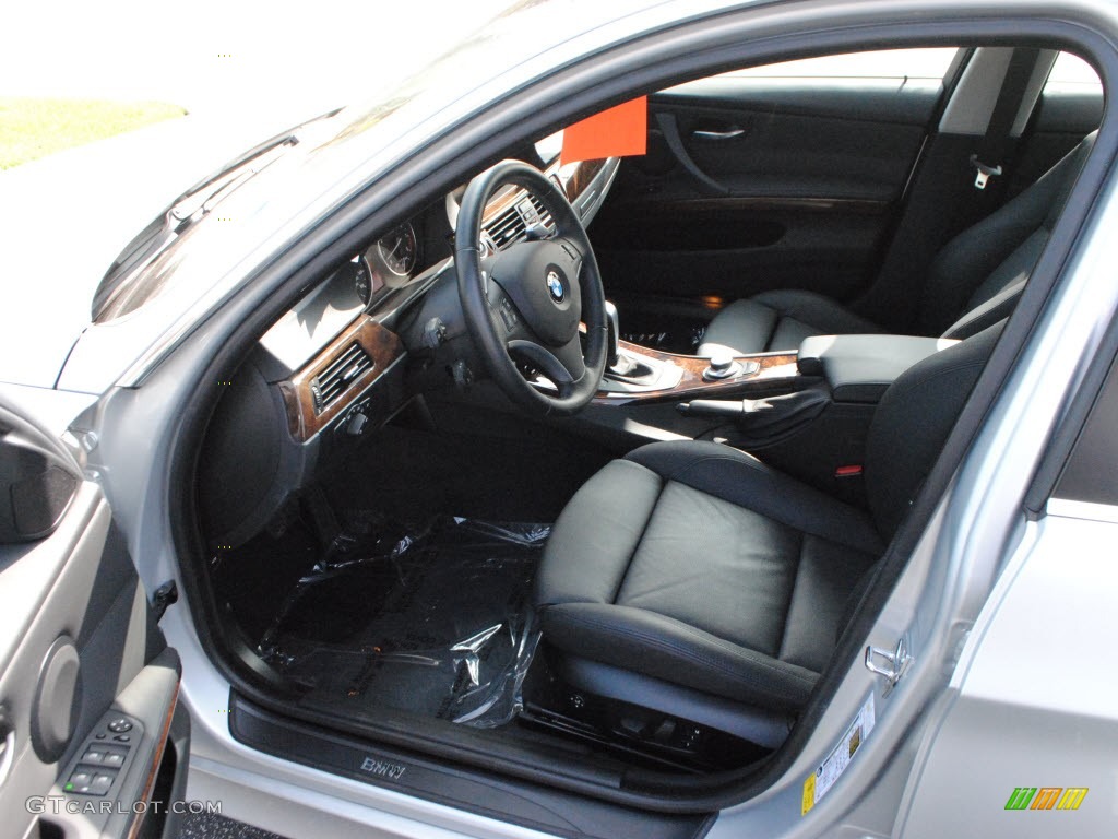2008 3 Series 335i Sedan - Titanium Silver Metallic / Black photo #19
